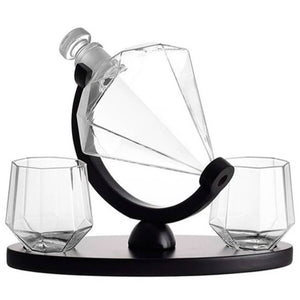 Carafe à Whisky Diamant Moderne