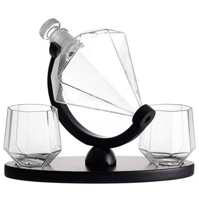Carafe à Whisky Diamant Moderne