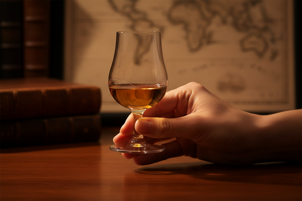 Comment tenir un verre à whisky ?