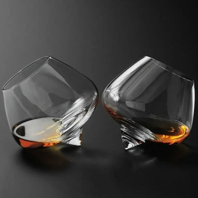 Verre à Whisky Qui Tourne Façon Toupie