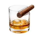 Verre à Whisky Porte Cigare