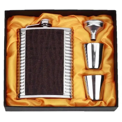 Coffret Flasque avec Shots et Entonnoir