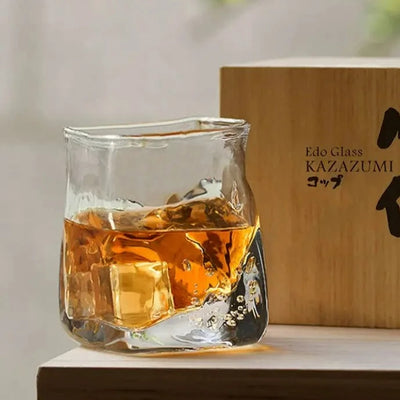 Verre à Whisky Carré avec Boîte Individuelle