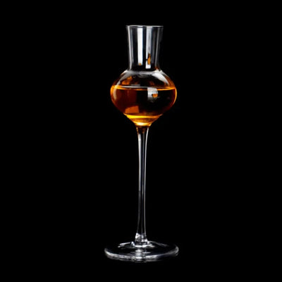 Verre à Whisky à Pied en Cristal