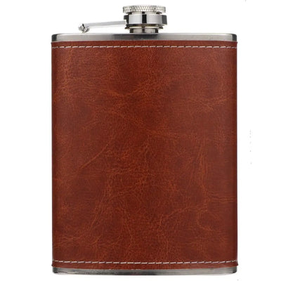 Flasque à Whisky en Cuir