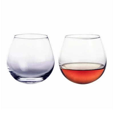 Verre à Whisky Fond Arrondi Lot de 2