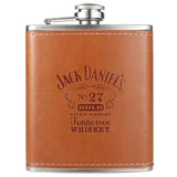 Fiole à Whisky Jack Daniel's en Cuir