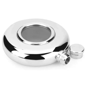 Petite Gourde à Alcool en Acier