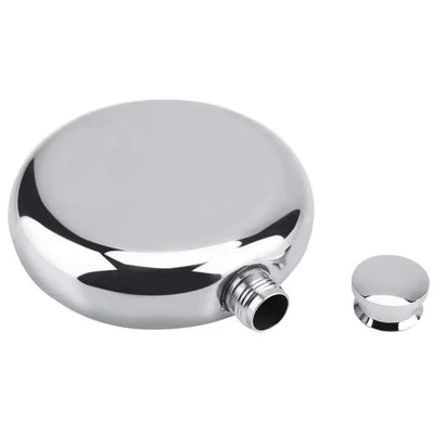 Flasque à Alcool Ronde en Inox