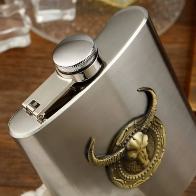 Flasque Métallique à Alcool