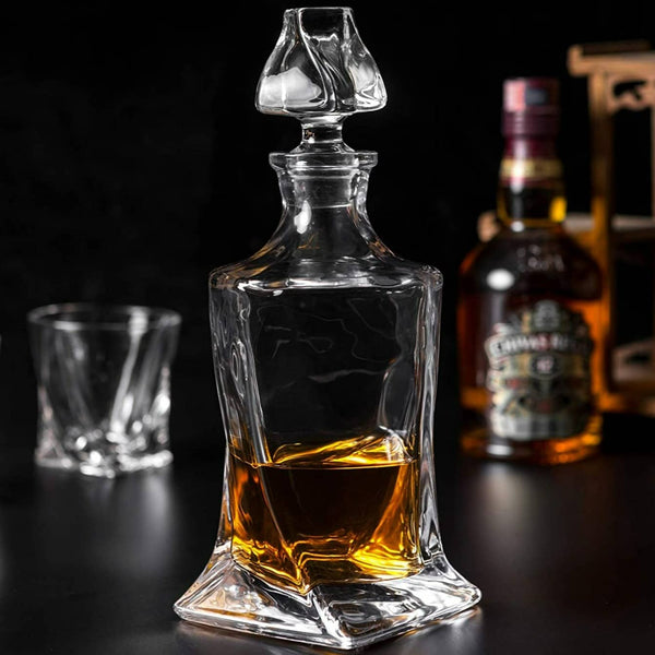 Carafe à Whisky en Cristal sans Plomb de Luxe