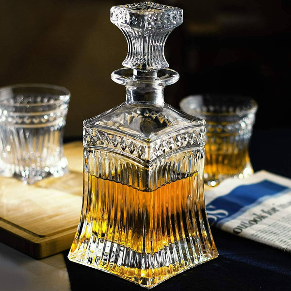 Carafe à Whisky Vintage en Cristal