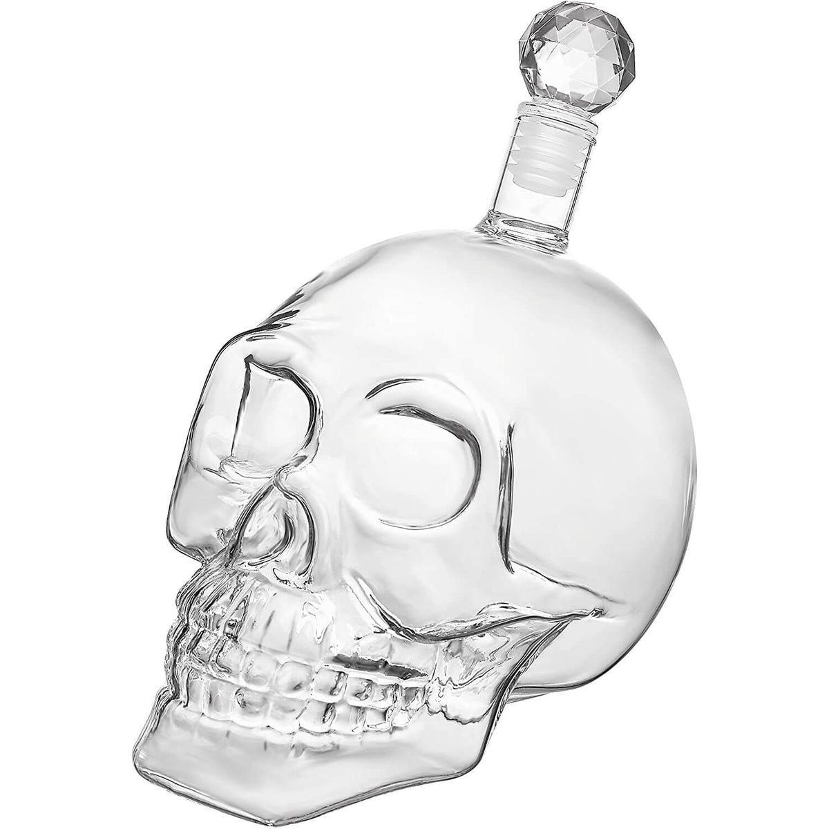 Bec Verseur Aérateur De Vin En Forme De Tête De Mort, Pour Huile D'olive, Liqueur, Cadeaux Créatifs Pour Les Amateurs D'alcool, De Whisky Et De Crâne