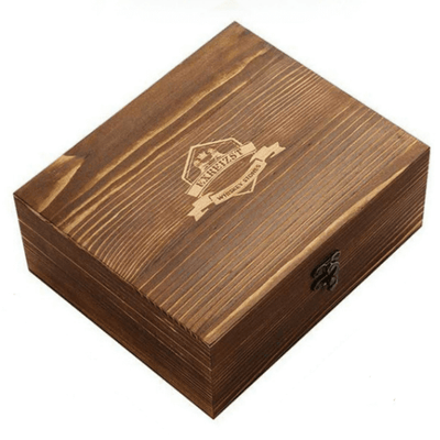 Coffret en Bois à Whisky