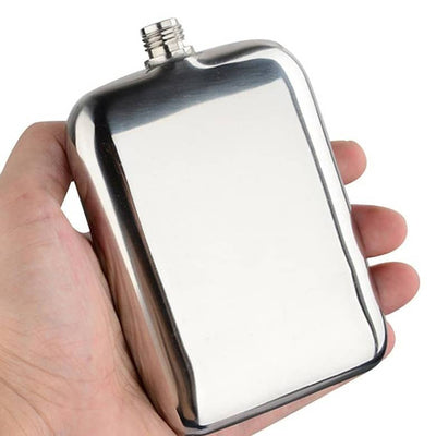 Flasque en Métal à Alcool