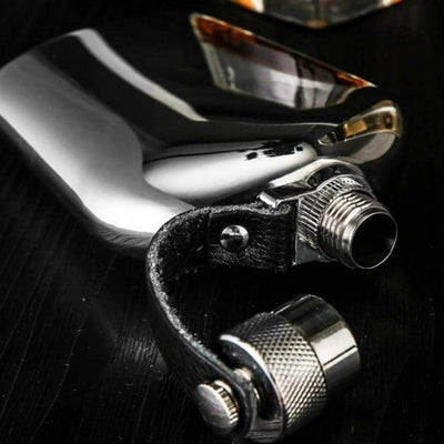 Flasque à Whisky en Inox Moderne