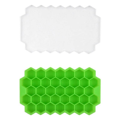 Moule à Glaçons en Silicone Vert