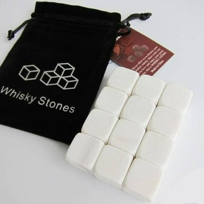 Pack 12 Pierres de Granit pour Whisky