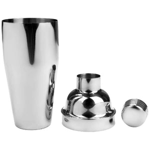 Shaker à Cocktail en Inox 3 Pièces 