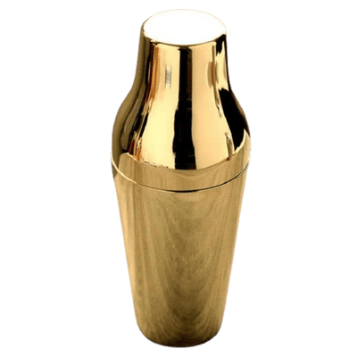Shaker à Cocktail Professionnel Doré 