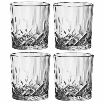 Pack 4 Verres à Whisky Ciselé